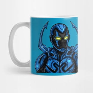 Blue Beetle Superhero Mug